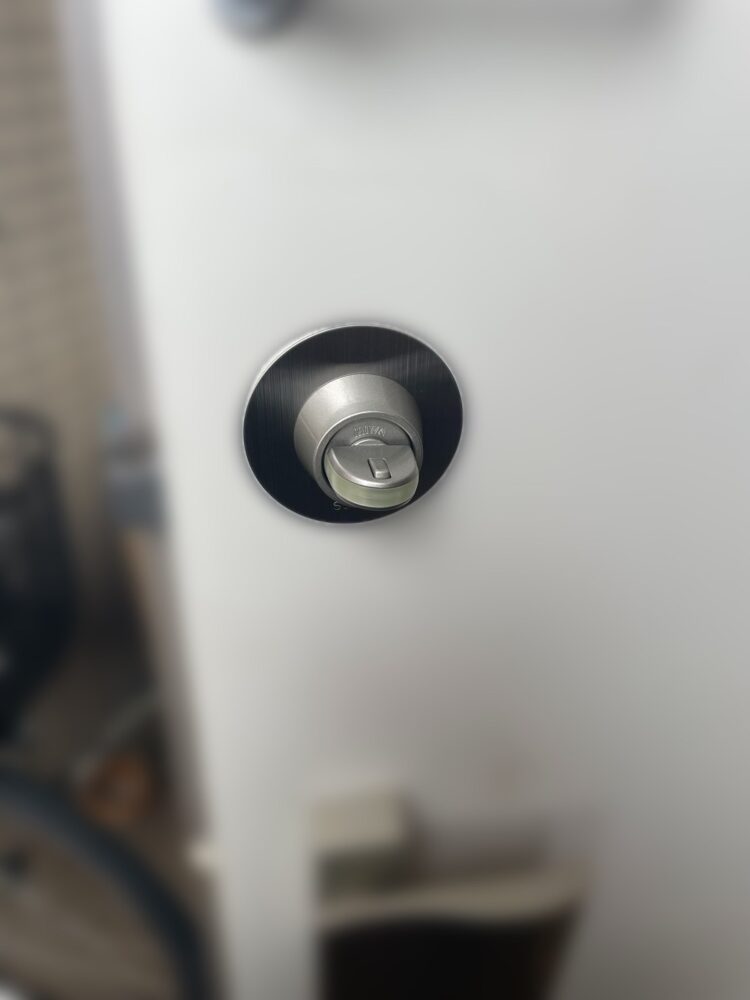 PM640からディンプルキーへ交換（室内側）