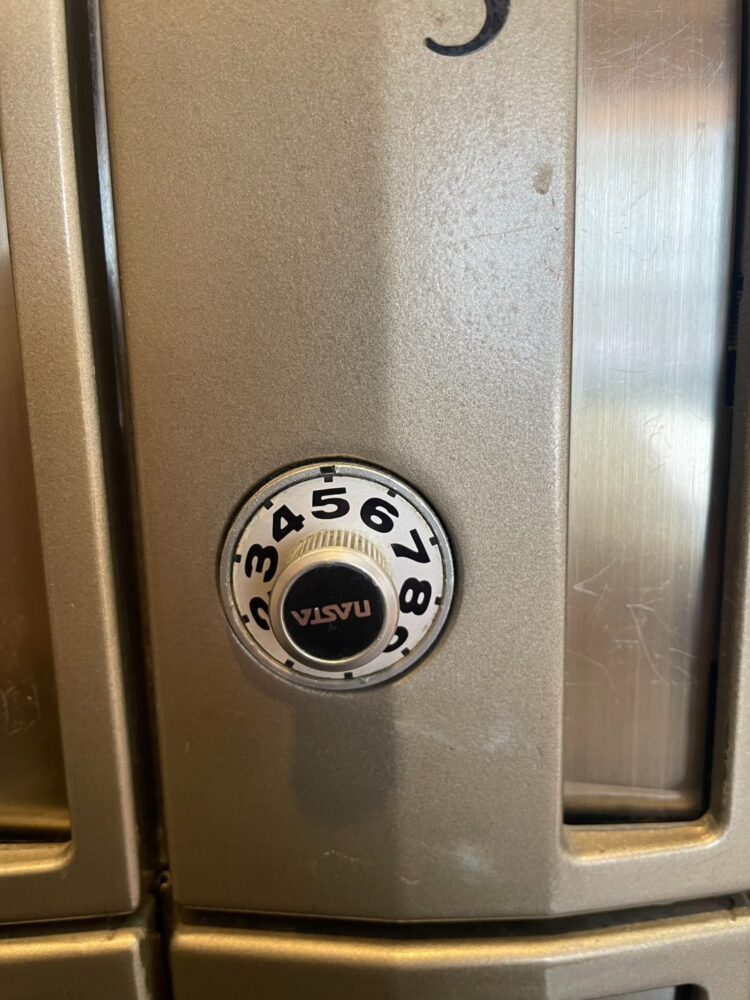 ナスタ　ポストダイヤル錠　故障