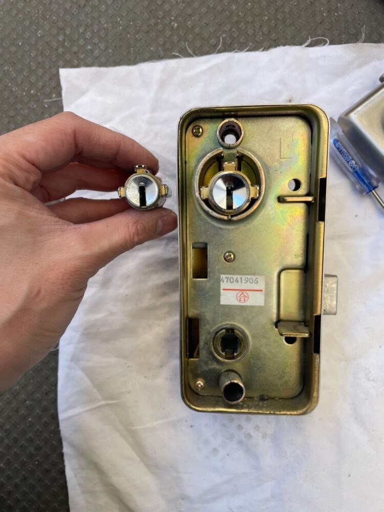 GOAL　MX　シリンダー交換