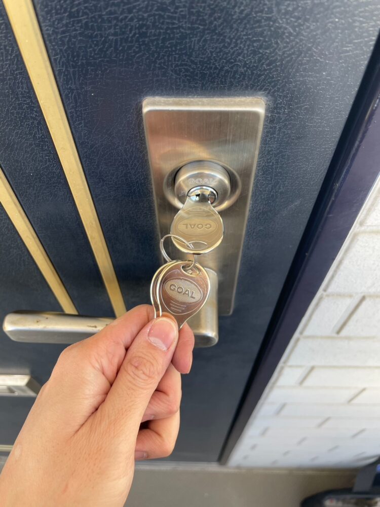 MX　鍵交換　動作チェック