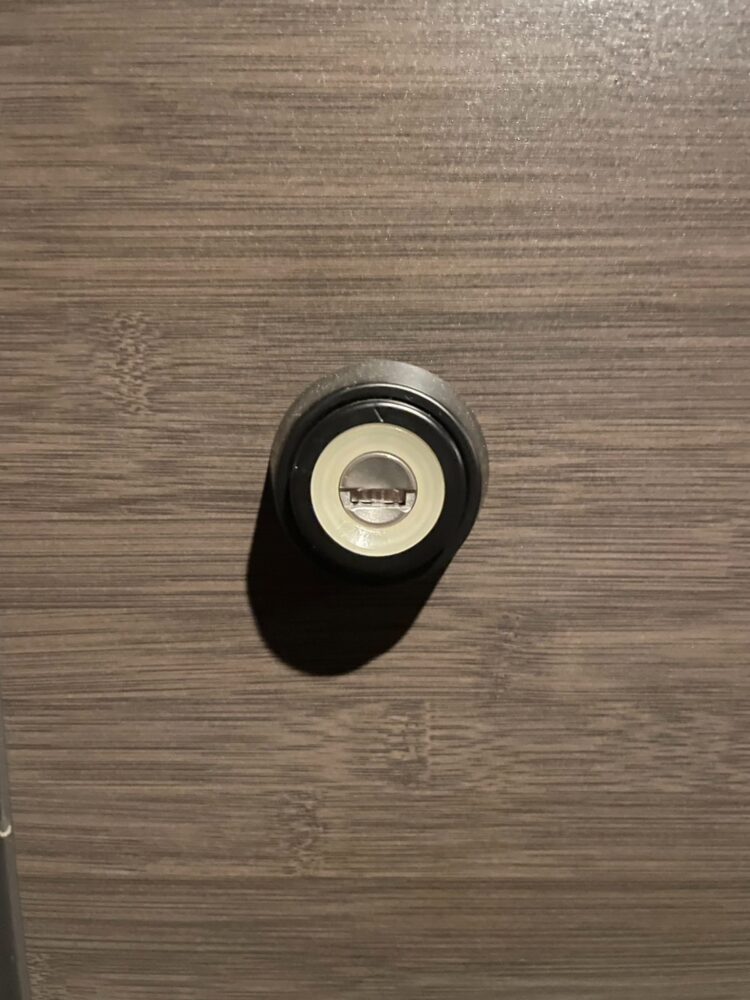 LBシリンダー 鍵穴