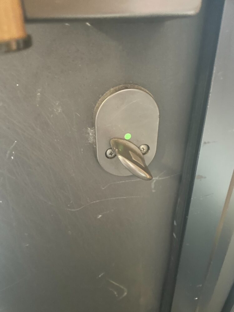 下部錠前　施錠不良