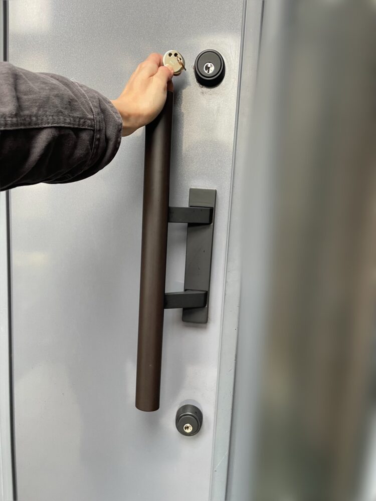 WEST製ディンプルキーへ交換完了（ミサワホーム）