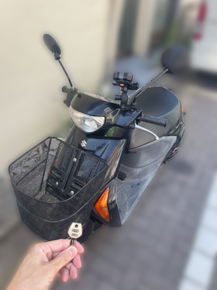 SUZUKI Let's5 鍵作成