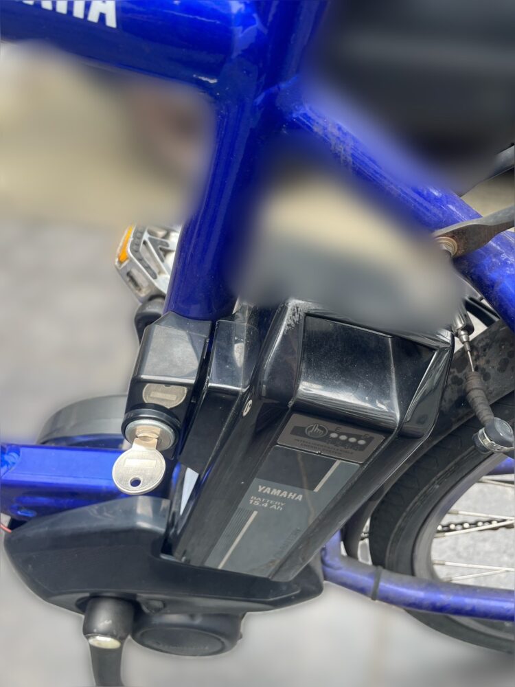 YAMAHA PAS Brece　バッテリー　鍵作成